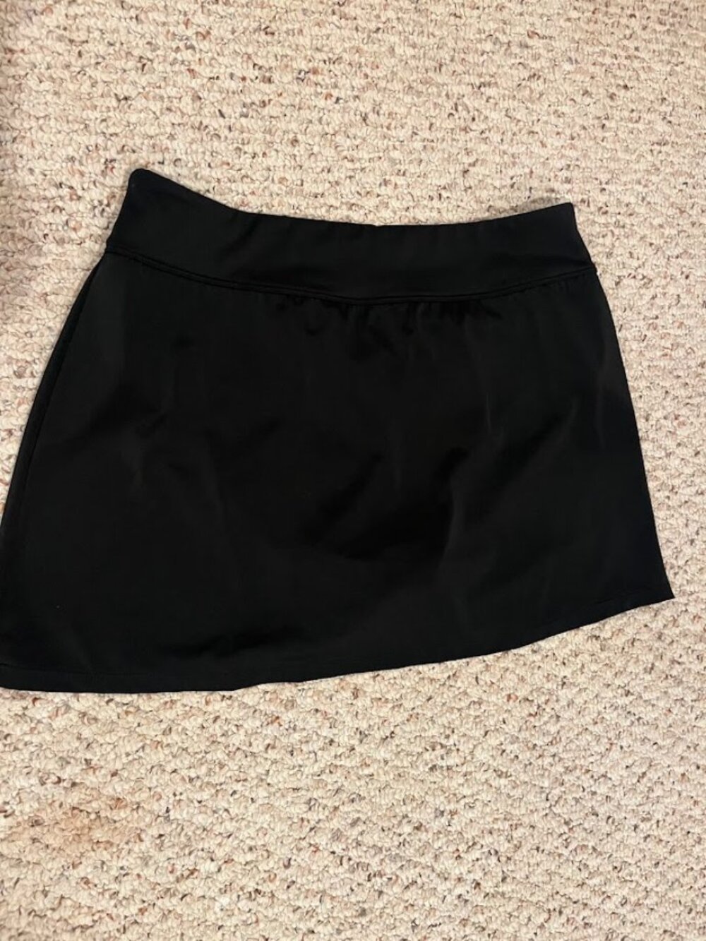 Susan Graver Black Swim Skirt Size 10